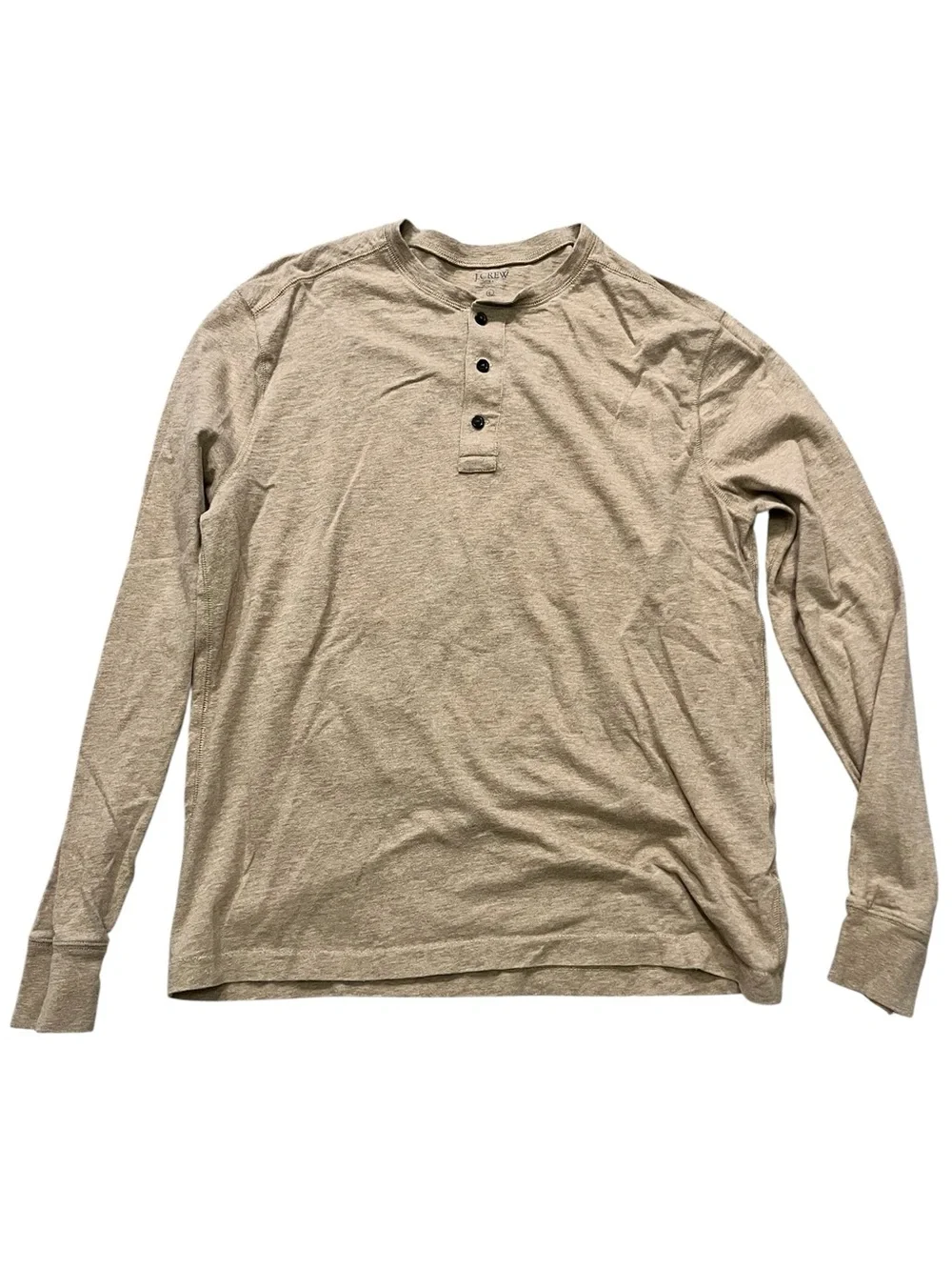 J. Crew men’s long sleeve Henley top